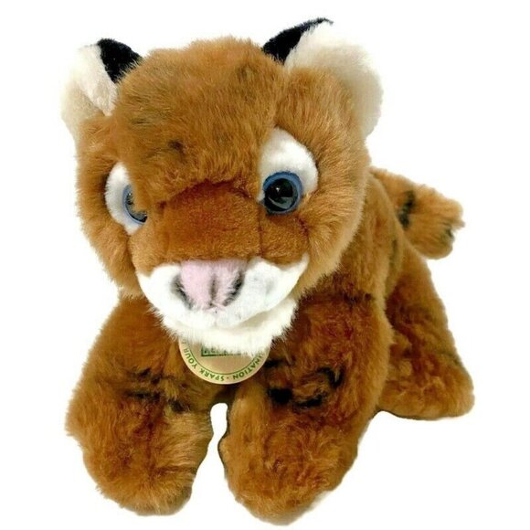 Wild Republic Realistic Baby Tiger Cub Plush 7" Stuffed Animal - Picture 1 of 5